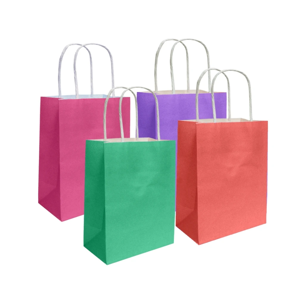FUNDA DE REGALO COLORES NIÑA LARGE PAPEL 120 GR (LILA-TURQUESA-FUCSIA-ROSADA)