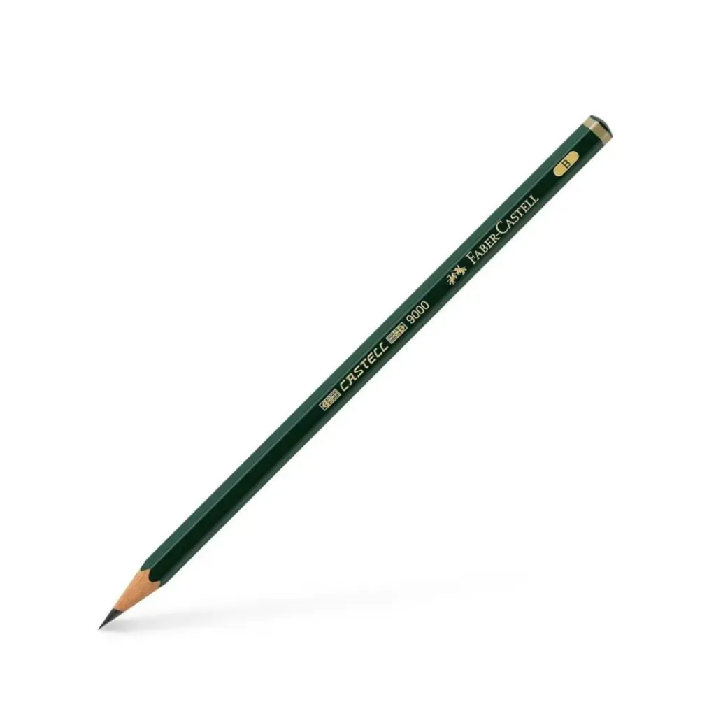 LÁPIZ FABER DE GRAFITO CASTELL 9000 # B