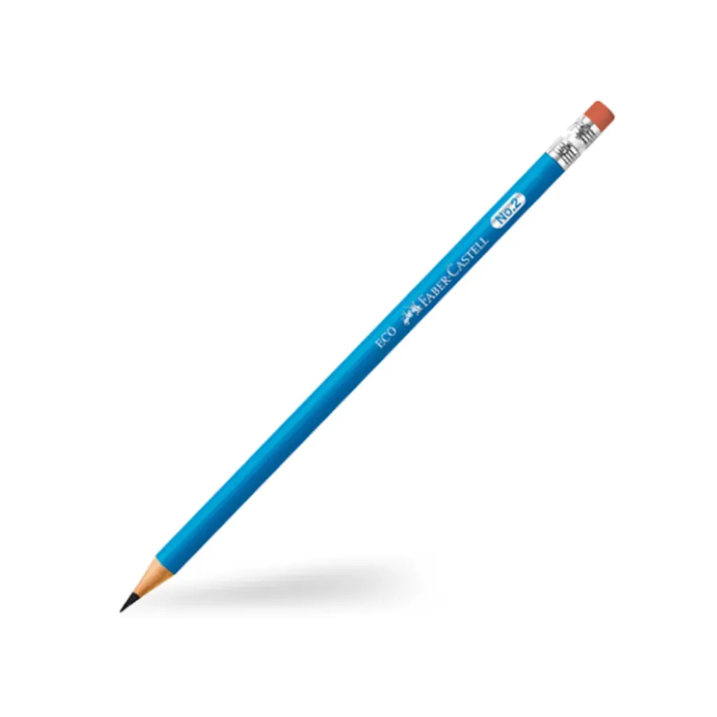 LÁPIZ FABER GRAFITO BARNIZ AZUL HEXAGONAL HB