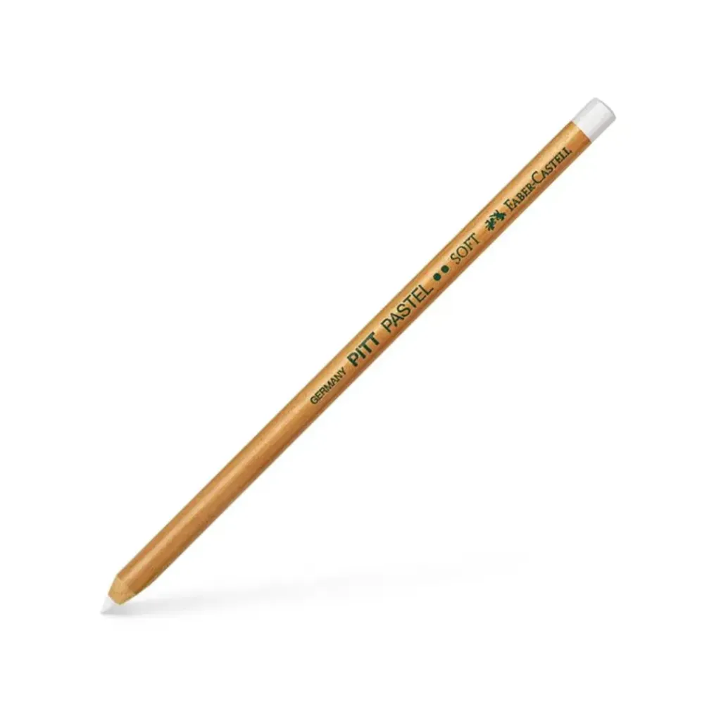 LÁPIZ PITT ARTIST PASTEL BLANCO SOFT FABER CALTELL