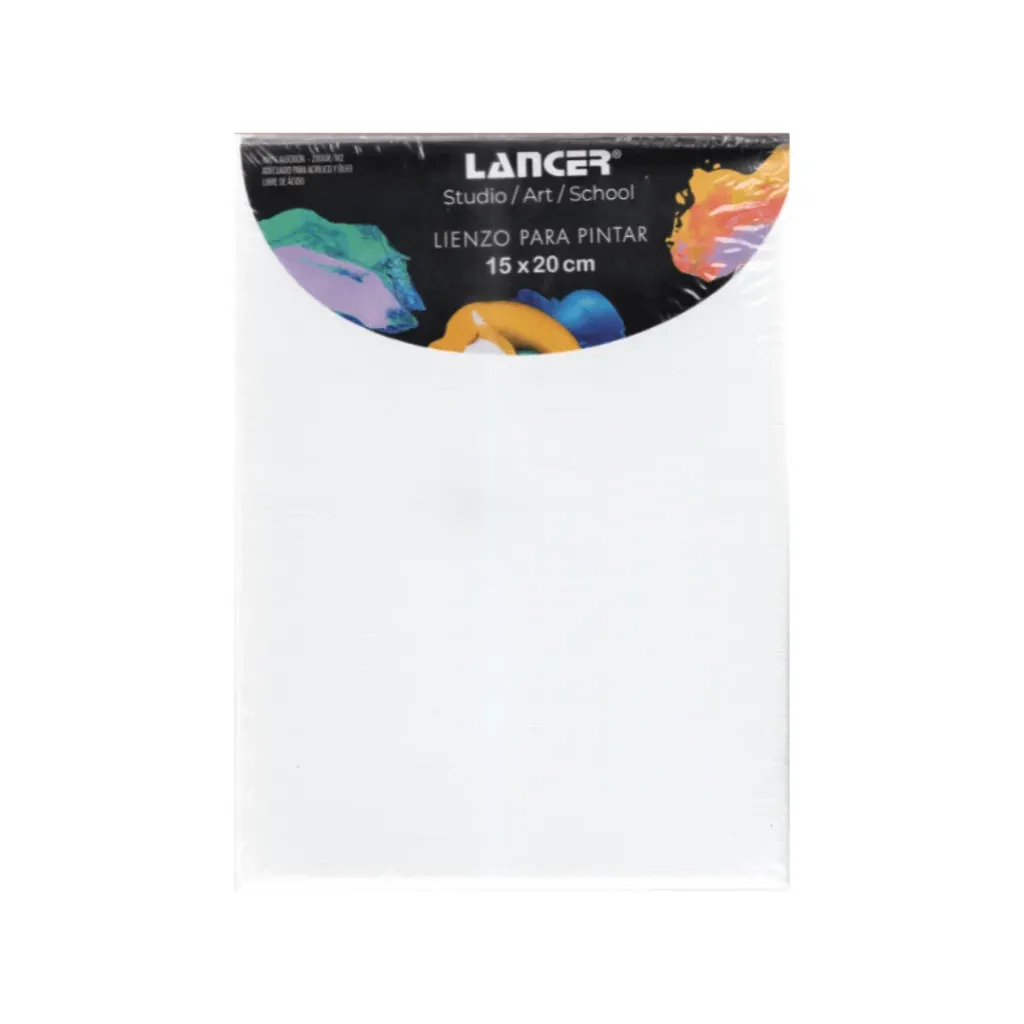 LIENZO PARA PINTAR 15X20CM 280GR ALGODÓN