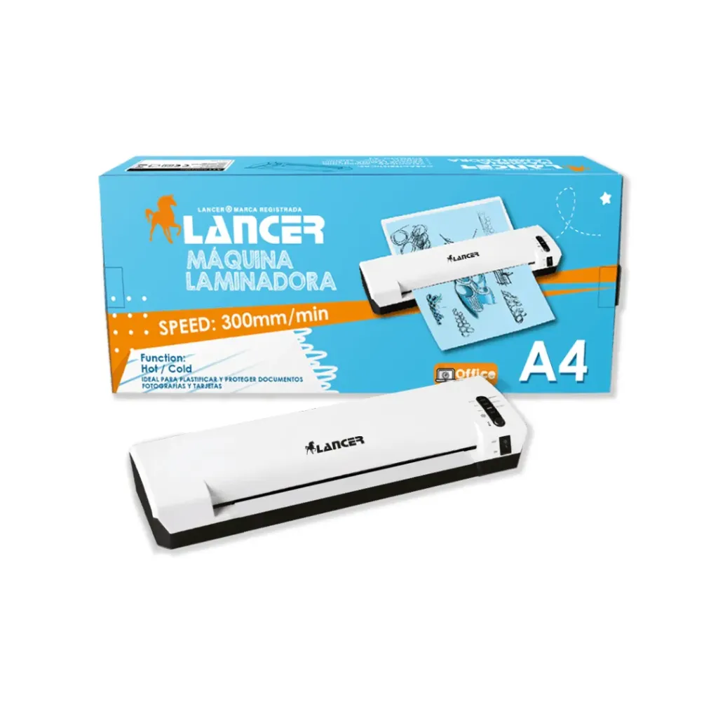 MÁQUINA LAMINADORA A4 75 250 MIC 120V 60HZ