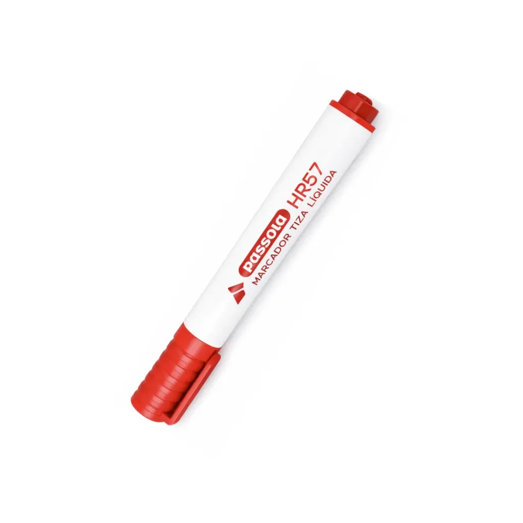 MARCADOR PASSOLA PIZARRA ROJO HR57 PUNTA BISEL