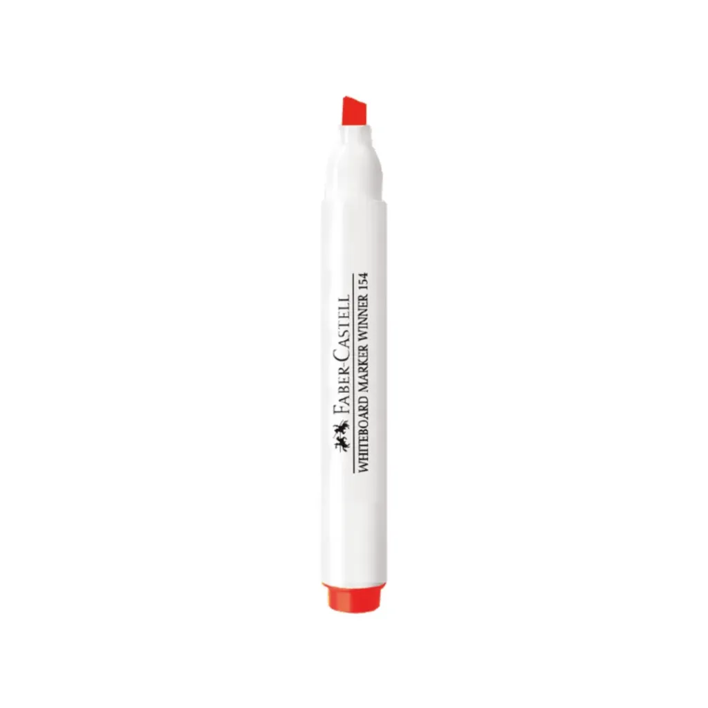 MARCADOR FABER CASTELL PIZARRA #154 P/BISEL ROJO-355421