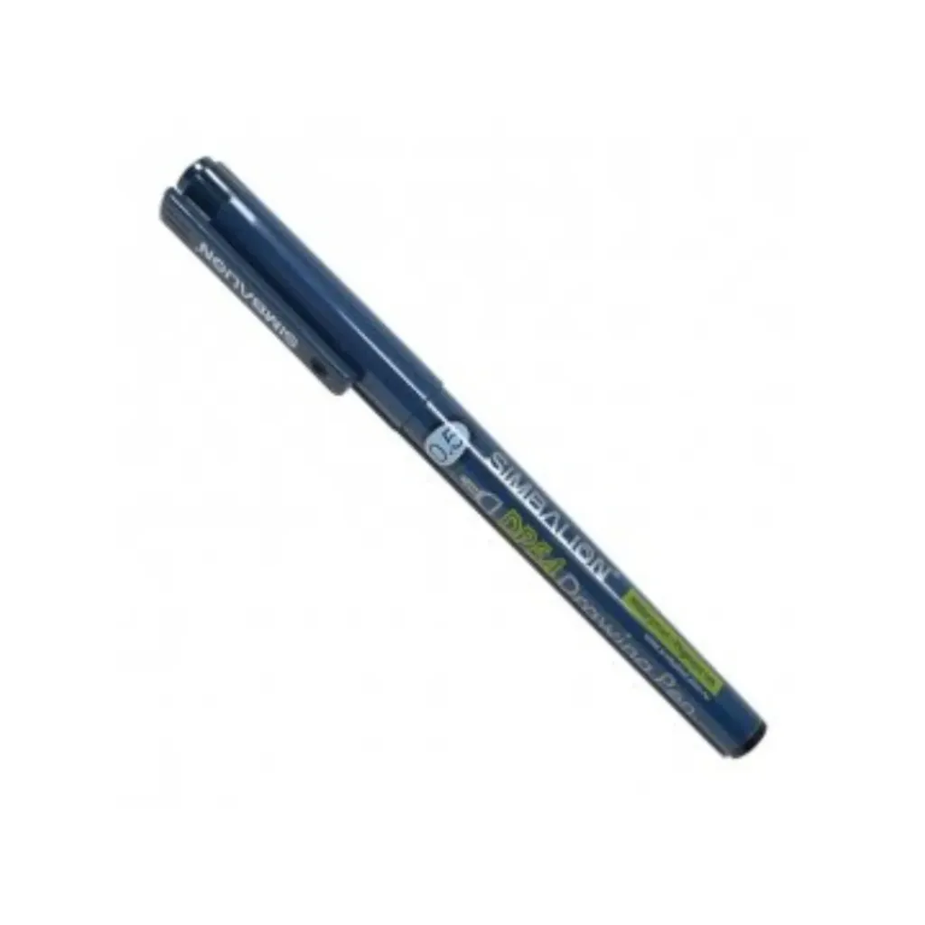 MARCADOR LION NUMERADO 0.5MM NEGRO