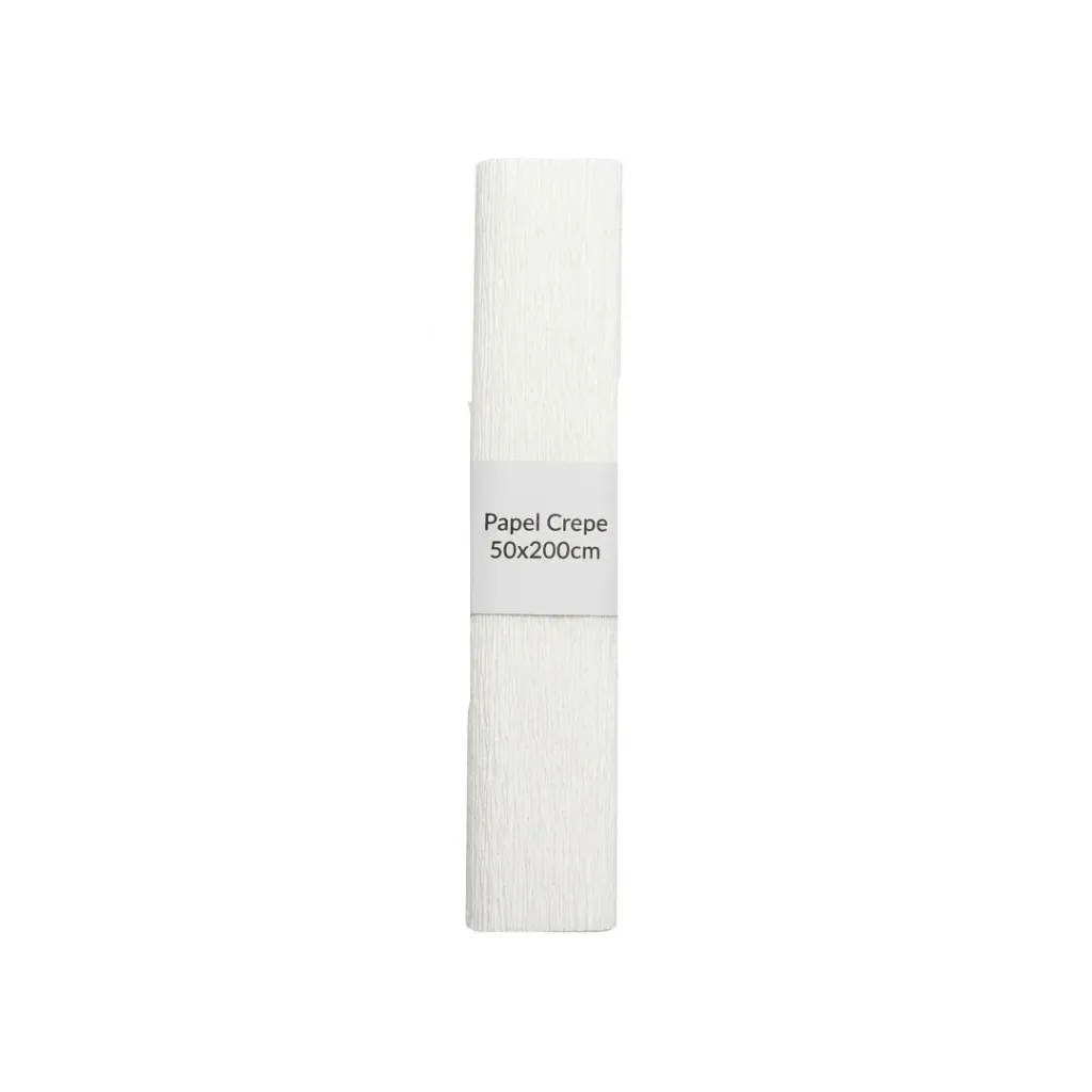 PAPEL CREPÉ PACARCOL BLANCO CR-01