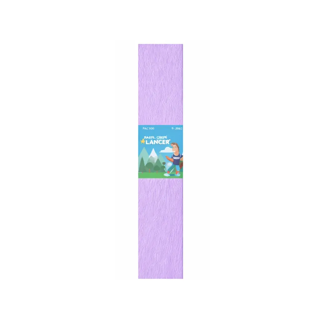 PAPEL CREPÉ LANCER 50X200CM LILA