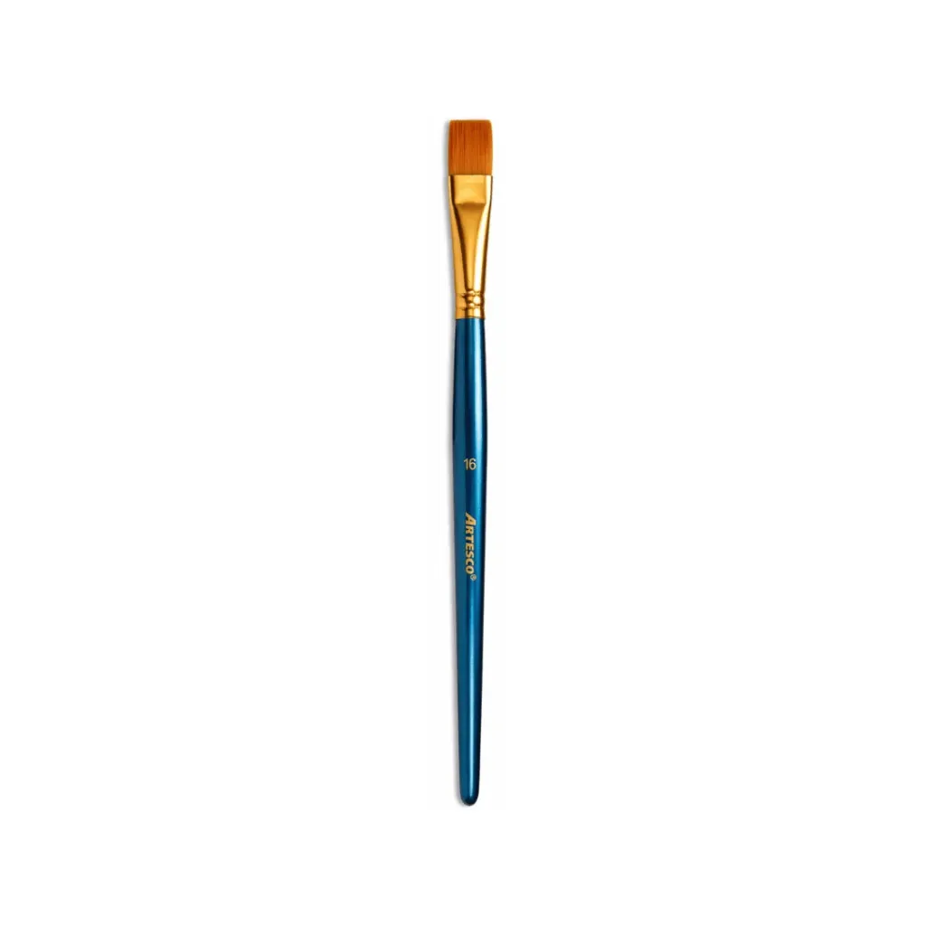 PINCEL ARTESCO PUNTA NYLON PLANA N° 14