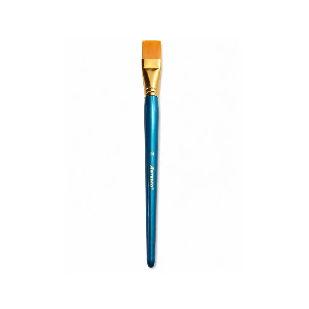 PINCEL ARTESCO PUNTA NYLON PLANA N° 24