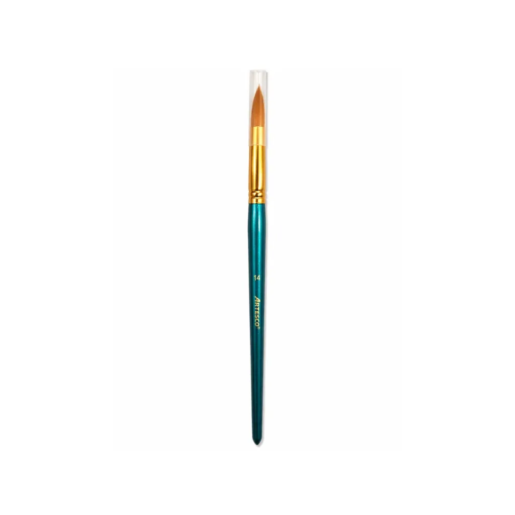 PINCEL ARTESCO PUNTA NYLON REDONDA N° 14