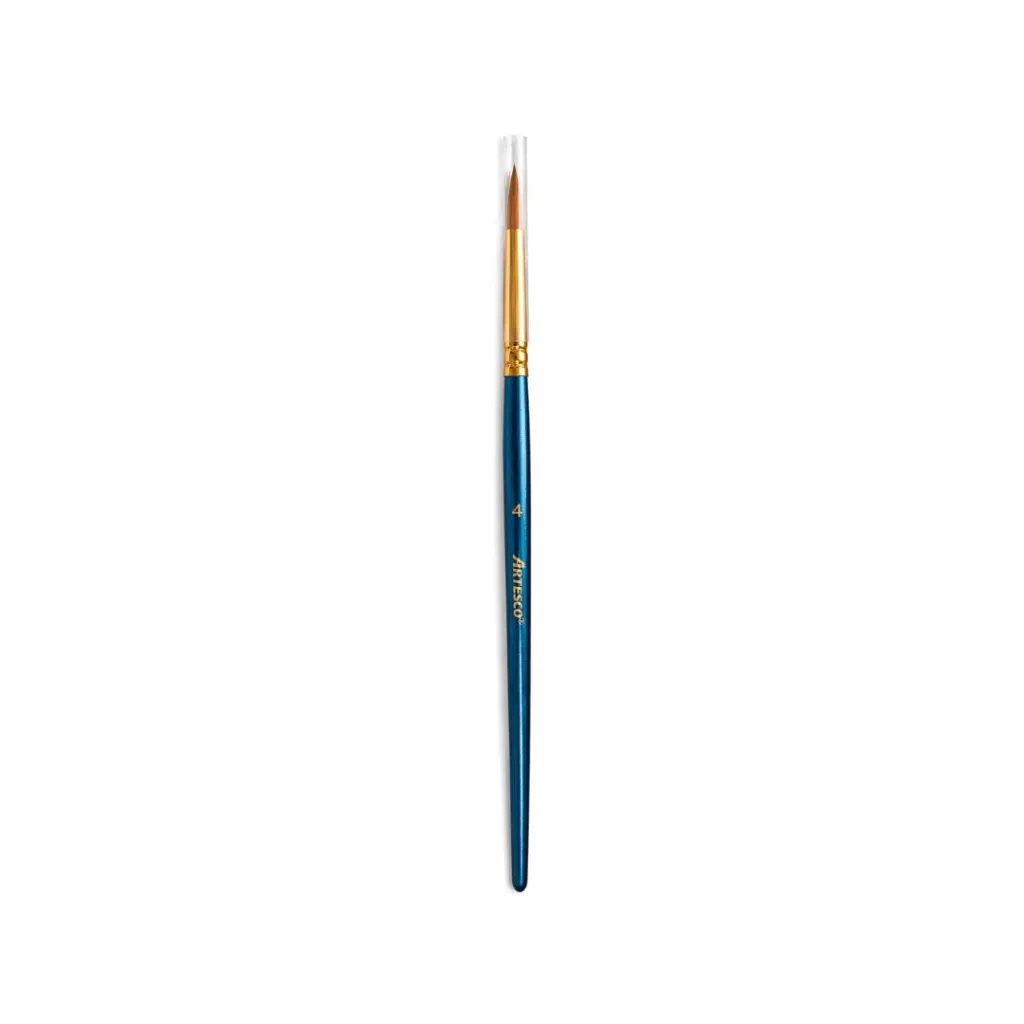 PINCEL ARTESCO PUNTA NYLON REDONDA N° 4