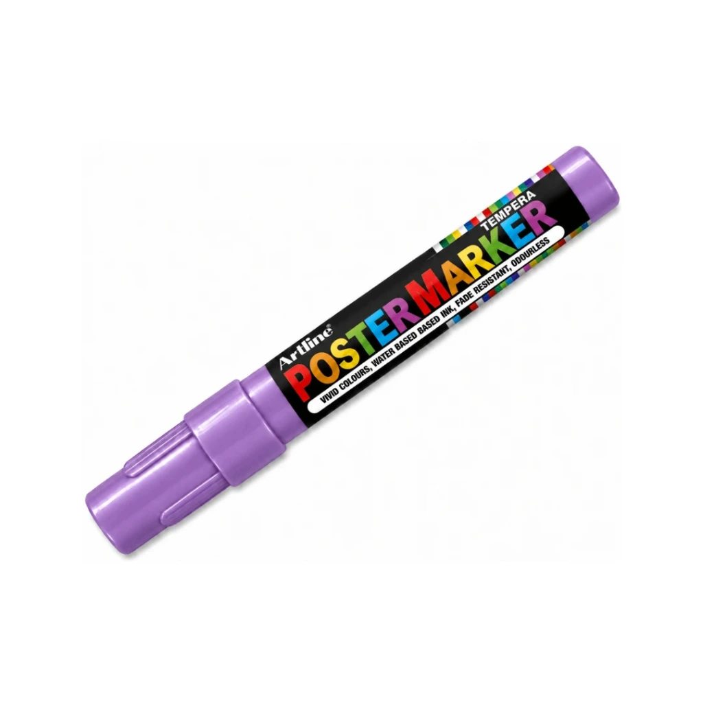 MARCADOR POSTER MARKER 4MM MORADO