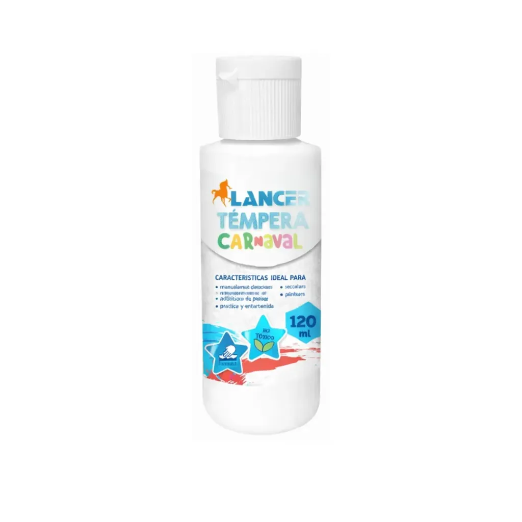 TEMPERA LANCER BLANCA 120ML