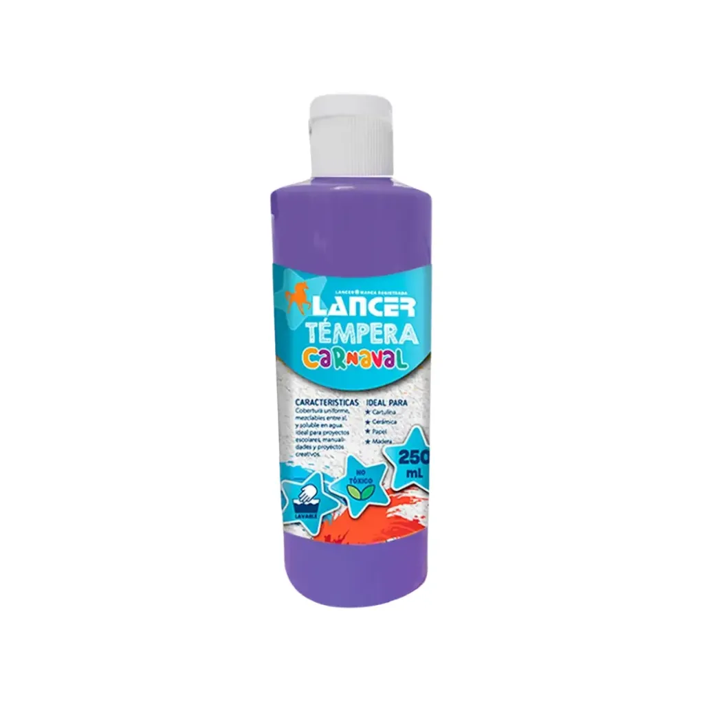 TEMPERA LANCER MORADO 250ML