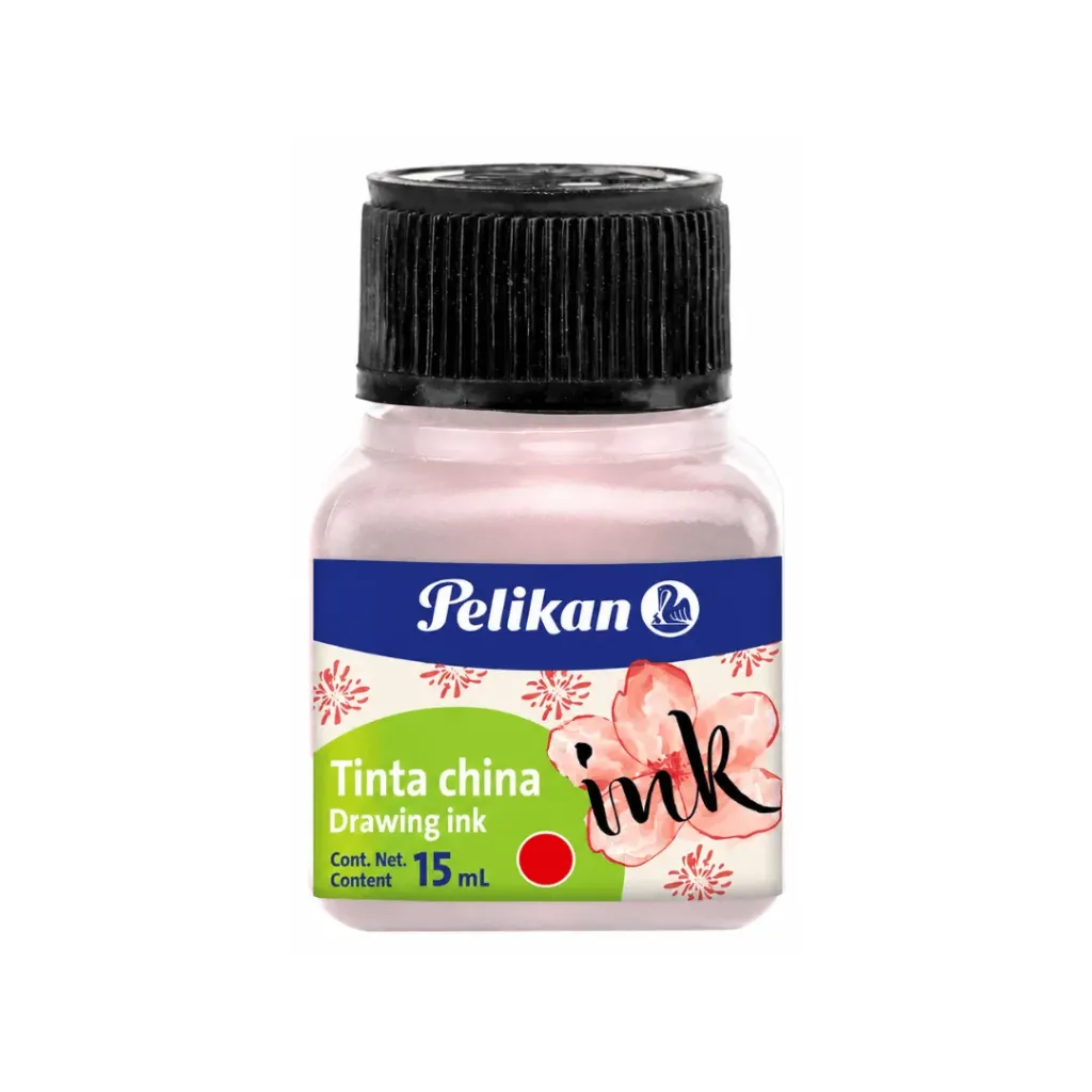 TINTA CHINA 15ML-PLATA
