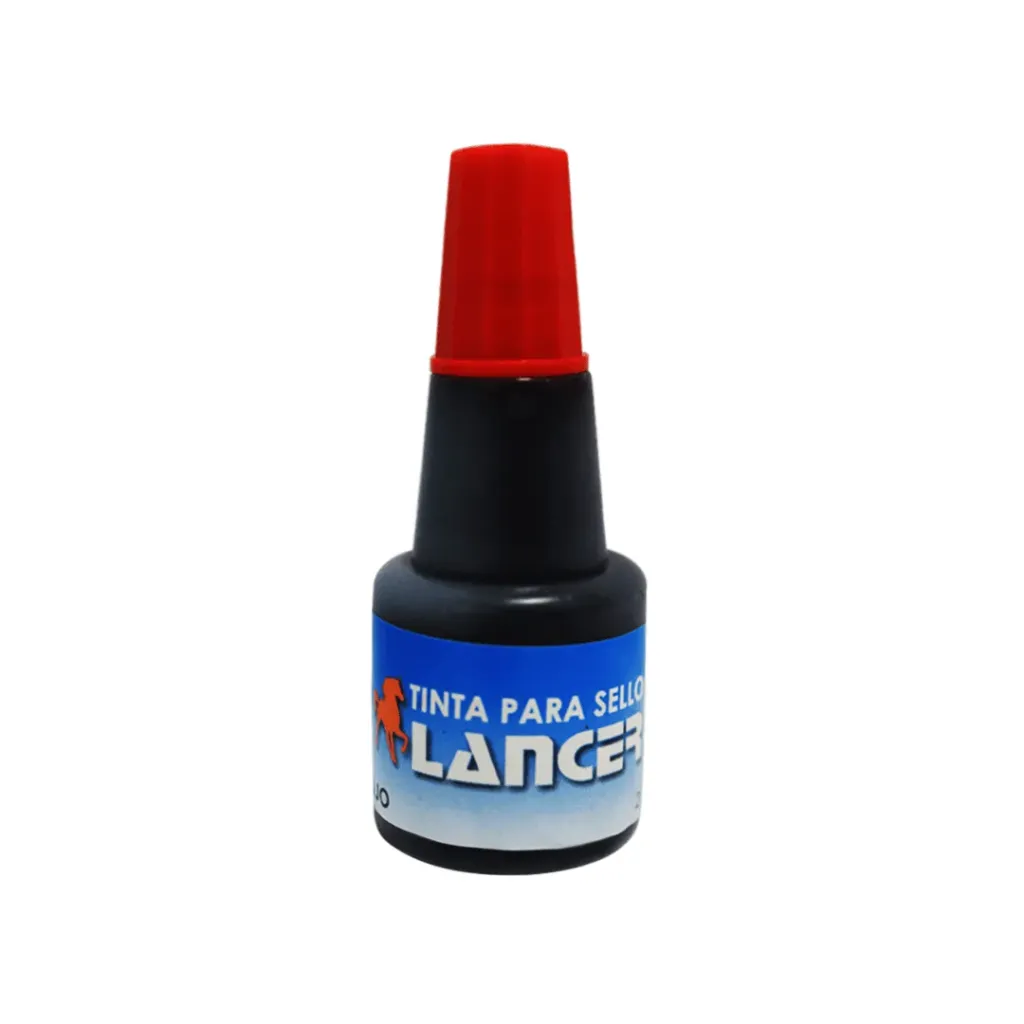 TINTA LANCER PARA SELLO ROJO