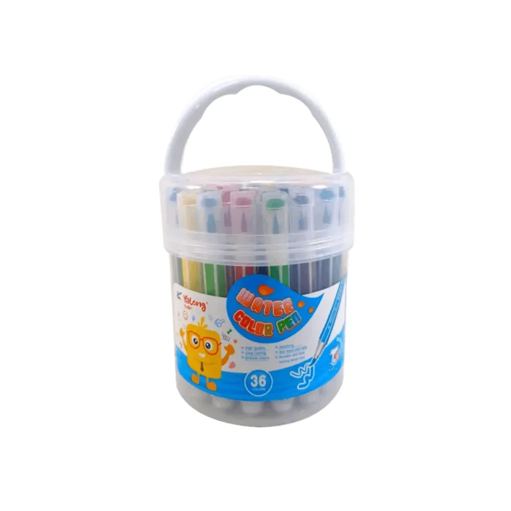 MINI MARCADOR PUNTA PINCEL POTE X36 UNIDADES YL201805-36 YA