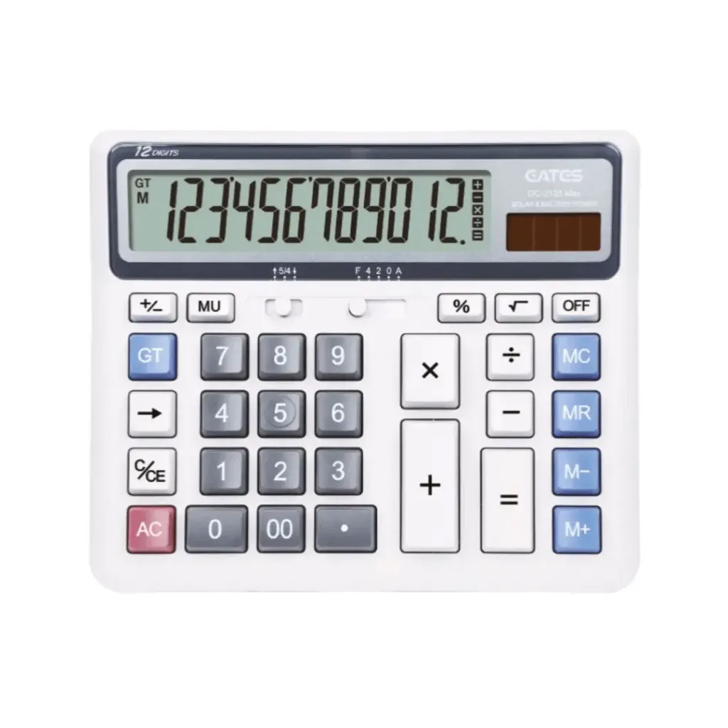 CALCULADORA EATES DC-2135MAX BLANCA 192MMX162MM