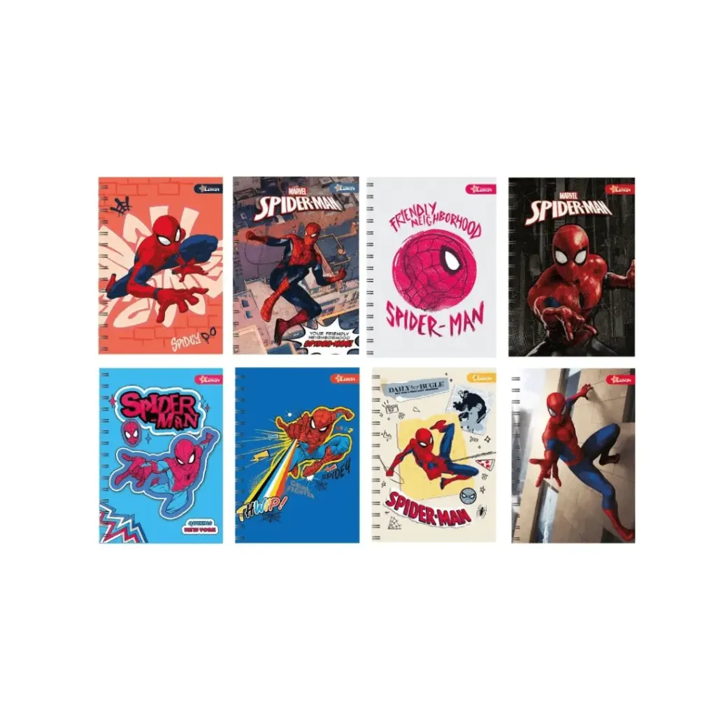 CUADERNO UNIVERSITARIO SPIDERMAN 100 HOJAS - CUADRO LANCER