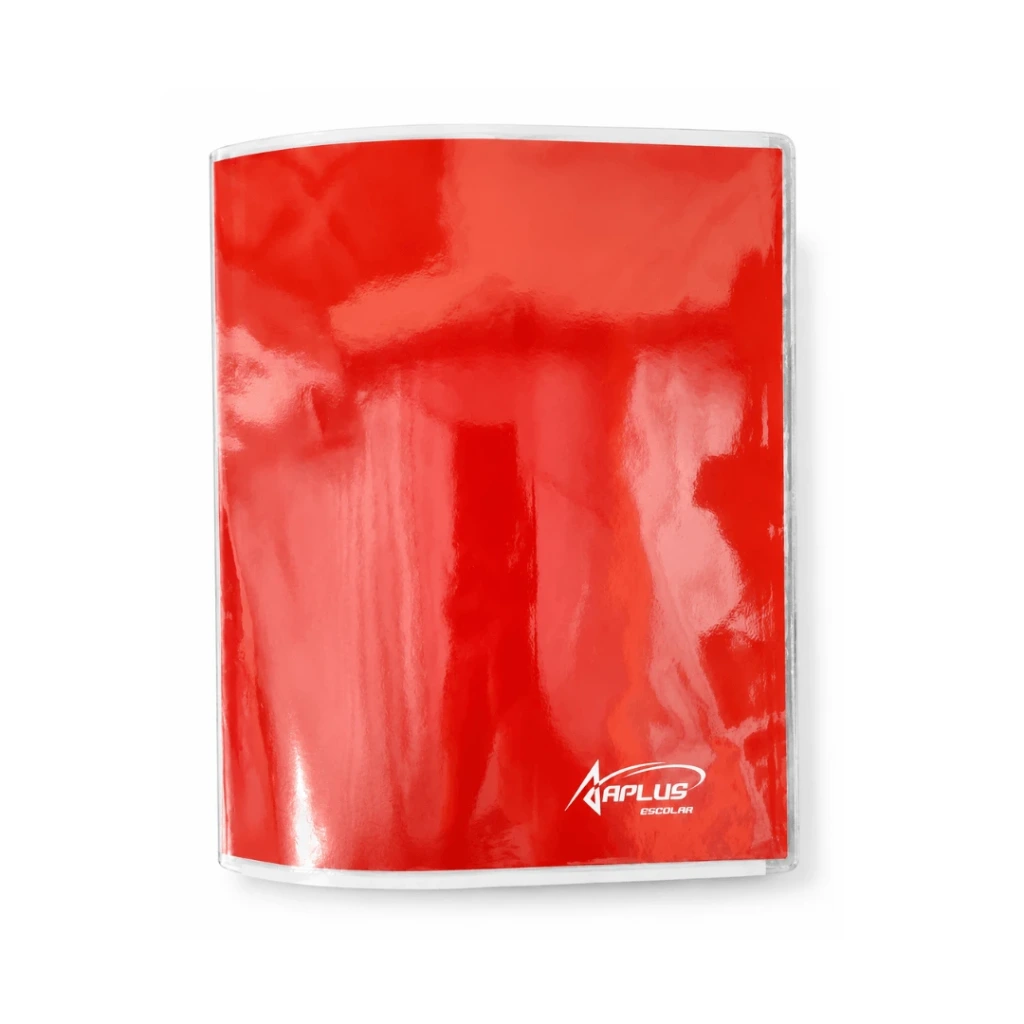 FORRO DE MICA UNIVERSITARIO ENCAPSULADO ROJO APLUS (GRANDE)